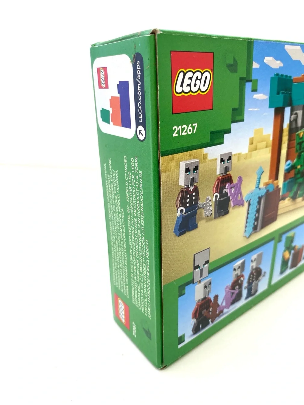 LEGO Minecraft The Illager Desert Patrol (21267) Set NWT